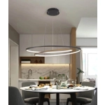 Lampa wisząca DIMM DOUBLE RING 60W + Pilot Domeno Lighting - zdjęcie dodatkowe 1